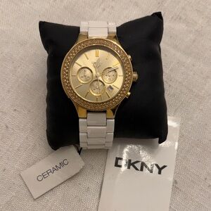 DKNY bold ceramic watch